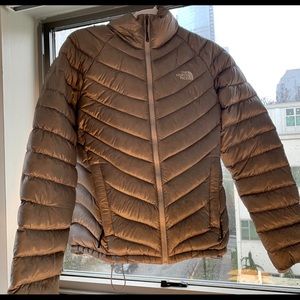 Women’s Grey North Face Down Jacket